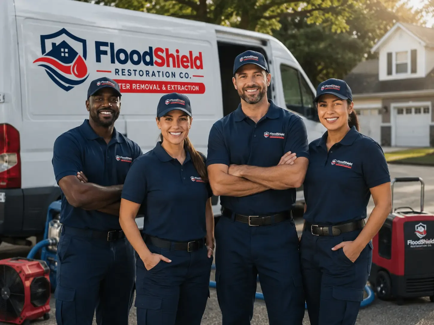 Flood Damage Restoration company in Lindsey, OH